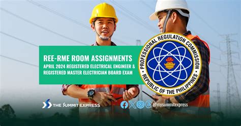 electrical engineering board exam schedule 2024|ROOM ASSIGNMENTS: April 2024 Electrical Engineer Licensure .